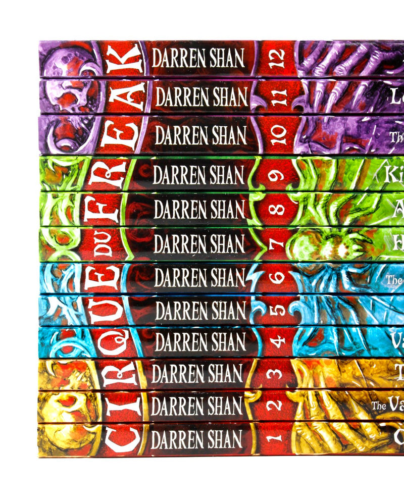 Cirque Du Freak The Saga of Darren Shan Collection 12 Books Set