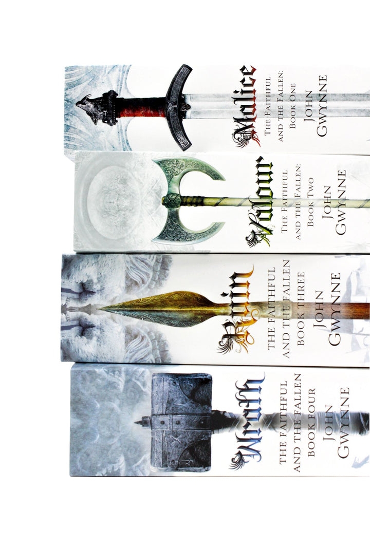 John Gwynne Faithful and the Fallen Collection – 4 Books Set: Ruin, Valour, Malice & More | Epic Fantasy Adventure Series| High & Dark Fantasy Novels