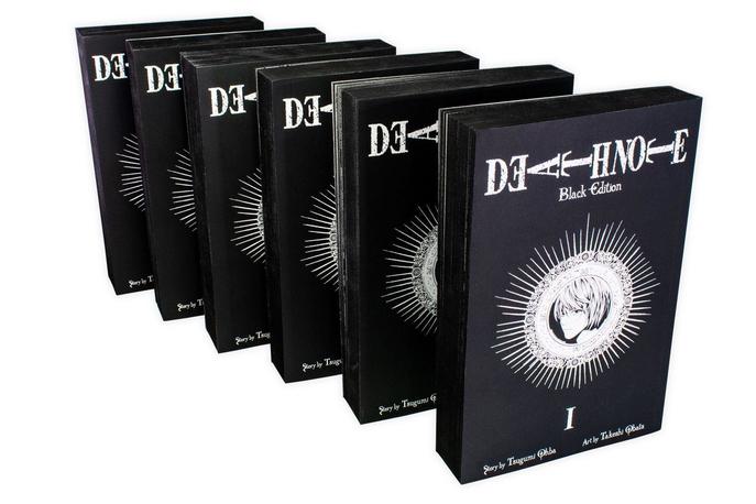 DEATH NOTE ブラックエディション 全巻セット + ボーナス「英語」 Death Note Black Edition Volume 1-6 Collection 6 Books Set Manga