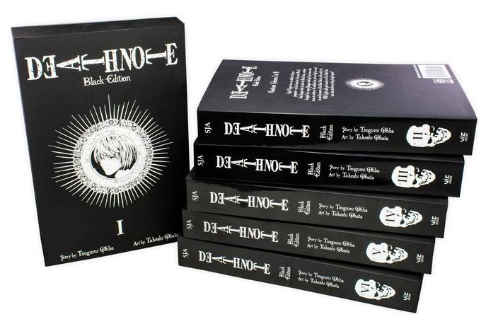 Death Note Black Edition Volume 1-6 Collection 6 Books Set Manga