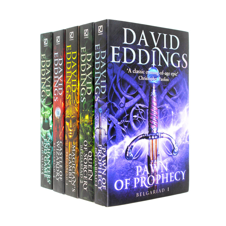 The Belgariad Series 5 Books Collection Set by David Eddings | Epic Fantasy, Magic, Adventure, Classic Fiction, Heroes, Quests, Kingdom Saga