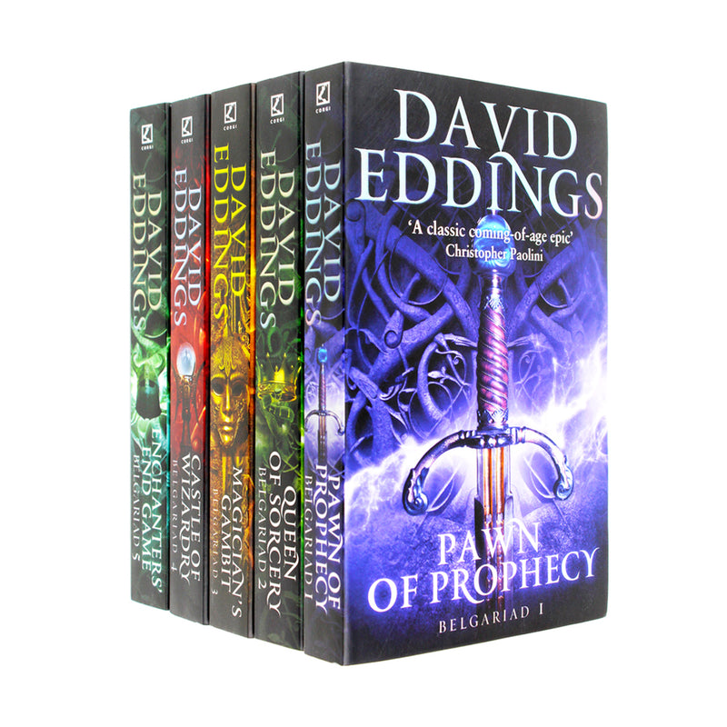 The Belgariad Series 5 Books Collection Set By David Eddings Pawn Of Prophecy