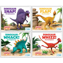 The World of Dinosaur Roar Series Books 5 - 8 Collection Set by Peter Curtis (Dinosaur Snap, Dinosaur Flap, Dinosaur Whack & Dinosaur Whizz)