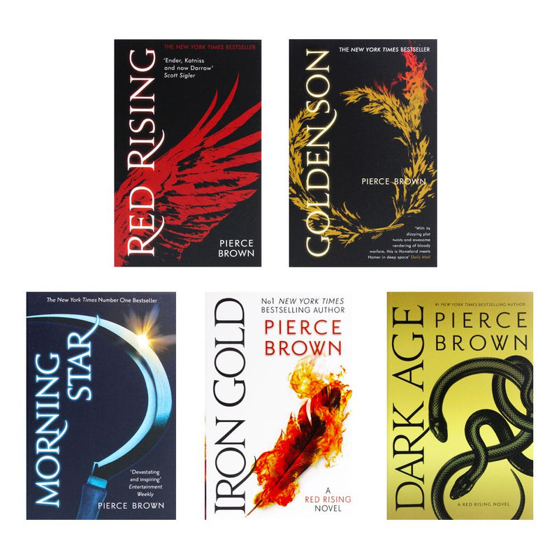 The Red Rising Series - 5 Book Collection by Pierce Brown, Ages 12 ...