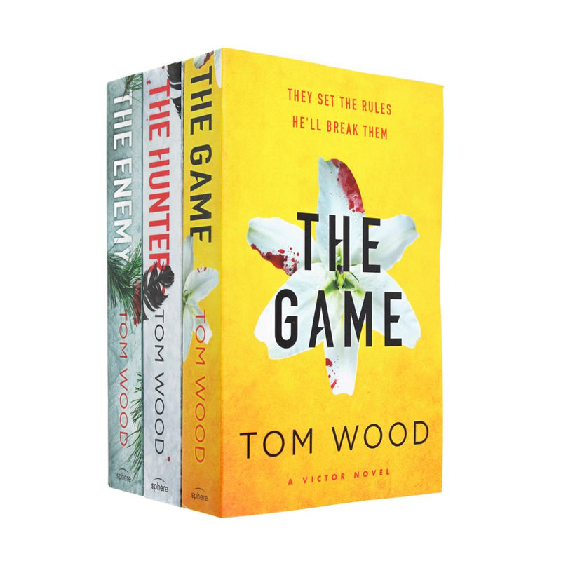 Victor the Assassin Series Tom Wood Collection 3 Books Set (The Hunter, The Enemy, The Game)