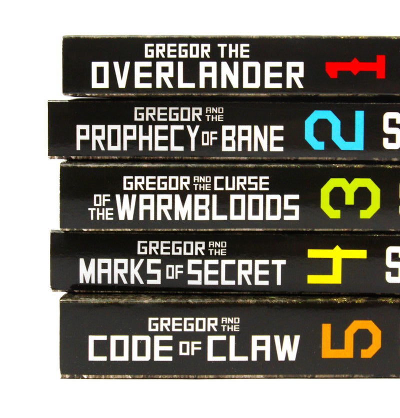 Suzanne Collins The Underland Chronicles 5 Books Set (1-5) Gregor The Overlander