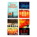 Jane Harper 4 Books Collection Set– Mystery & Thriller Novels:The Dry, Force of Nature, The Lost Man & The Survivors| Bestselling Crime Fiction Series