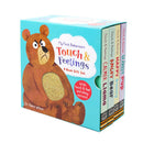 My First Behaviours Touch & Feelings 4 Book Gift Box Set by Dr Naira Wilson Inc Calmer Llama, Angry Bear etc