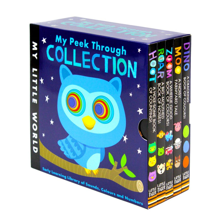 My Peek Through Collection 5 Board Books Box Set – Lowplex Books