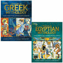 Treasury of Greek & Egyptian Mythology 2 Books Collection Set by Donna Jo Napoli