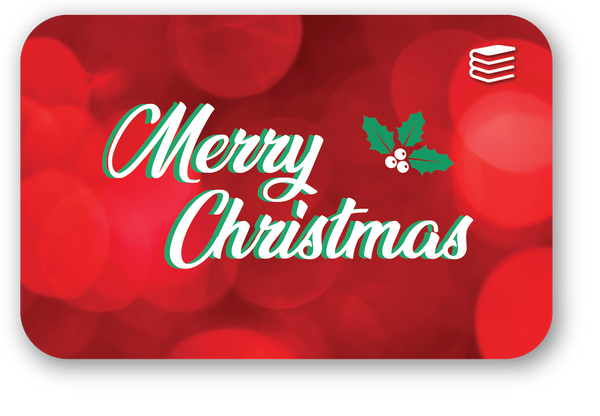 Merry Christmas - Red (e-Gift Card)