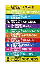 Darren Shan Zom-b 12 Books collection set inc Goddess, Fugitive, Bride, Family,