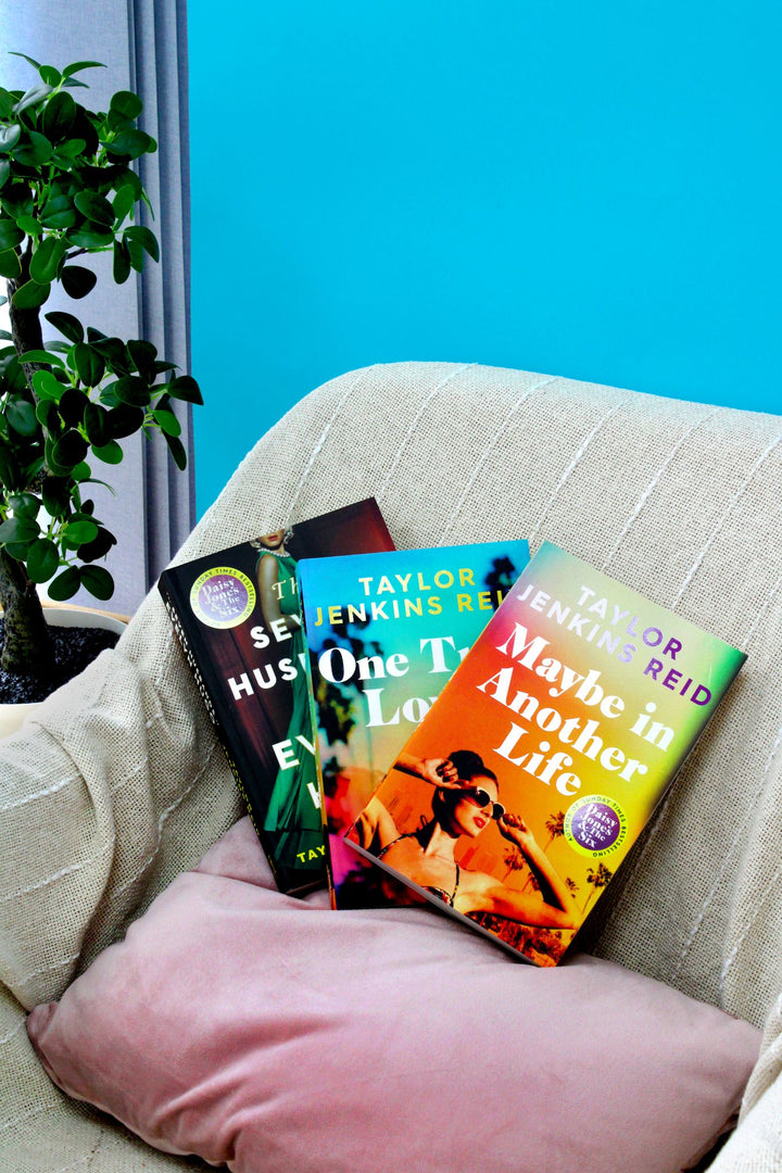 Taylor Jenkins Reid 3 Book Collection Set – Seven Husbands, Maybe in Another Life, One True Loves – Romance Bestsellers, Emotional, Character-Driven