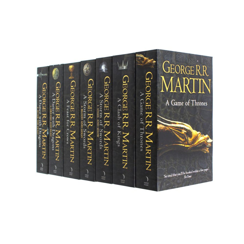 A Song of Ice and Fire: George R. R. Martin's A Game of Thrones 5-Book  Boxed Set (Song of Ice and Fire Series) : A Game of Thrones, A Clash of  Kings