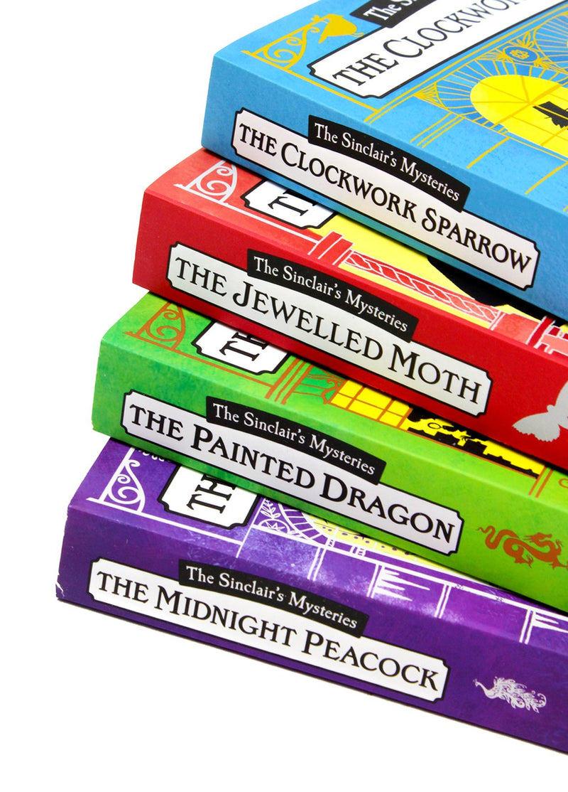 Katherine Woodfine Sinclairs Mysteries 4 Books Collection | Kids Mystery Series Paperback Set for Reading, Adventure, School & Bedtime Stories