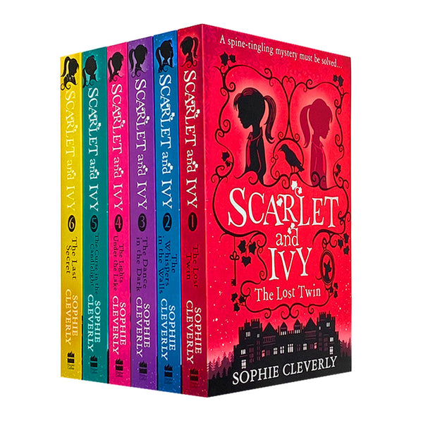 Scarlet and Ivy 6-Book Mystery & Adventure Series by Sophie Cleverly – Engaging Childrens Paperback Fiction Set for Young Readers, Fun& Gripping Tales