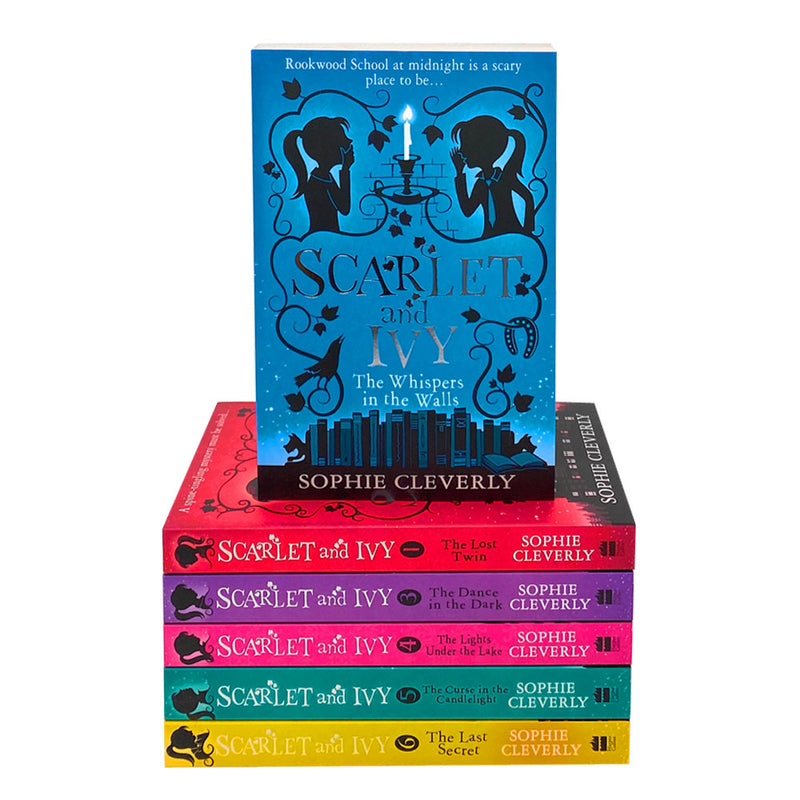 Scarlet and Ivy 6-Book Mystery & Adventure Series by Sophie Cleverly – Engaging Childrens Paperback Fiction Set for Young Readers, Fun& Gripping Tales