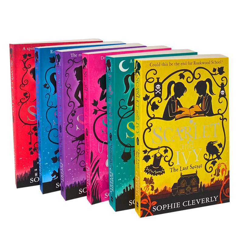 Scarlet and Ivy 6-Book Mystery & Adventure Series by Sophie Cleverly – Engaging Childrens Paperback Fiction Set for Young Readers, Fun& Gripping Tales