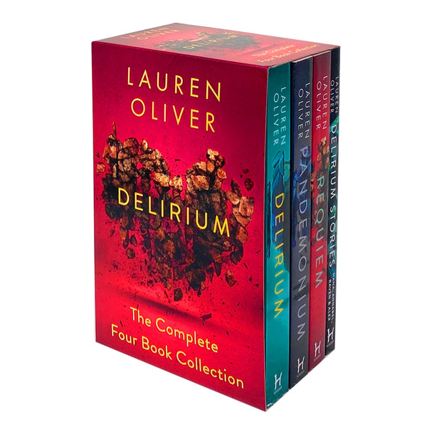 Delirium Series The Complete 4 Books Collection Box Set By Lauren Oliver