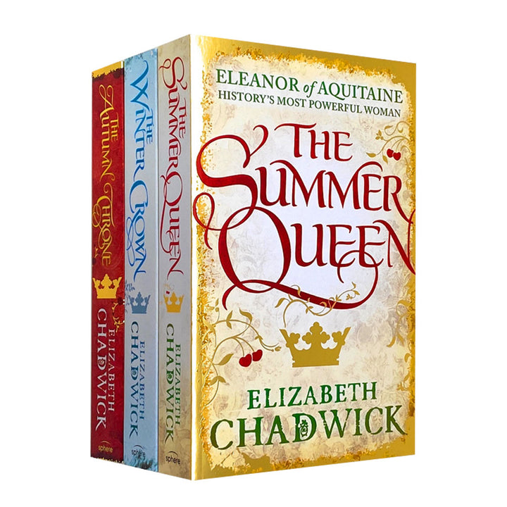 Eleanor of Aquitaine Trilogy – 3-Book Set by Elizabeth Chadwick | Historical Fiction Series of Medieval Royalty, Queens, Power & Epic Saga (12+ Years)