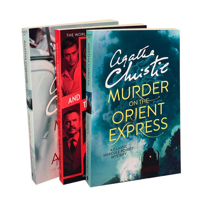 Agatha Christie Orient Express 3 Books Collection Box Set