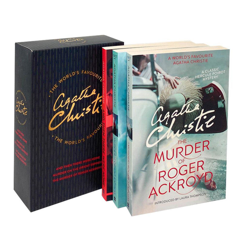 Agatha Christie Orient Express 3 Books Collection Box Set