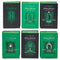 Photo of Harry Potter 6 Books Set Collection Slytherin Edition by J.K. Rowling on a White Background