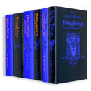 Photo of Harry Potter 6 Books Collection Ravenclaw Edition by J.K. Rowling on a White Background