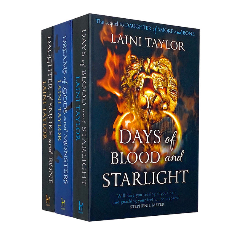 Daughter of Smoke and Bone Trilogy Series 3 Books Collection Set By Laini Taylor