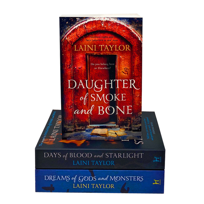 Daughter of Smoke and Bone Trilogy Series 3 Books Collection Set By Laini Taylor