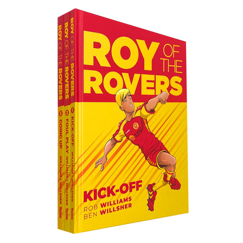 Roy of the Rovers Graphic Novel 3 Books Collection Set Kick Off Foul Play Going up