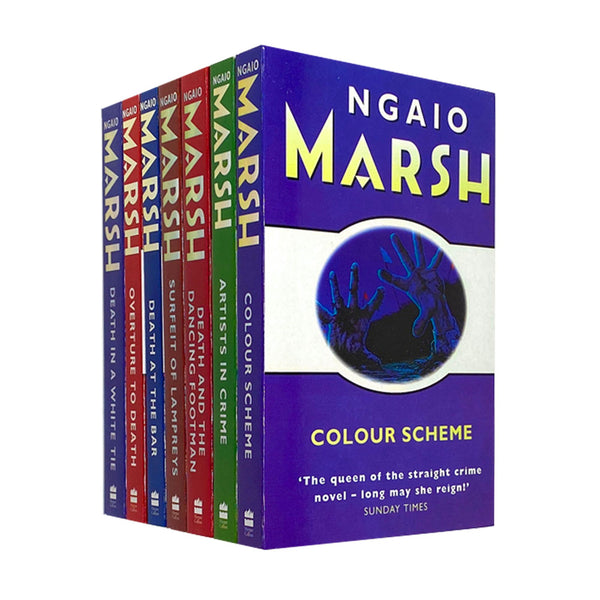 Ngaio Marsh Collection 7 Books Set Colour Scheme, Artists in Crime, Death at the