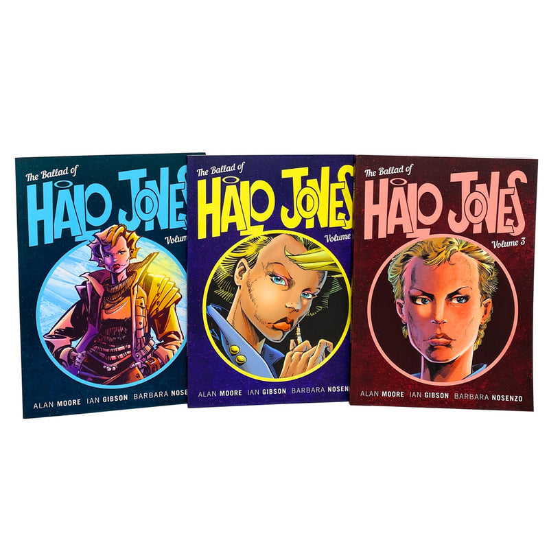 The Ballad of Halo Jones Collection 3 Books Set By Alan Moore (Vol 1-3) Manga