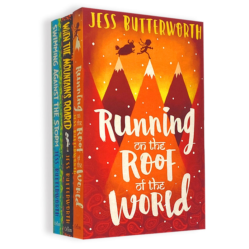 Jess Butterworth Collection 3 Books Set (Running Mountains & Swimming)