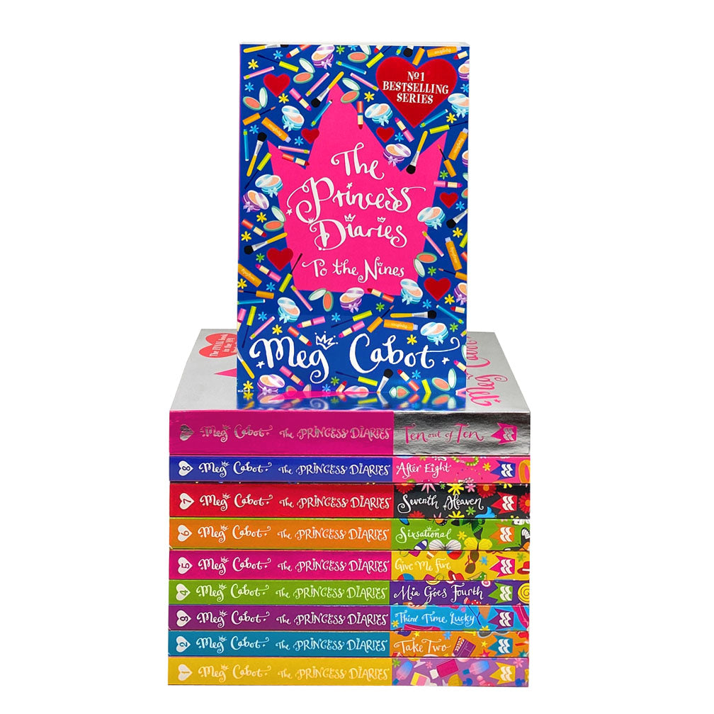 The Princess Diaries 10 Book Collection by Meg Cabot | Teen Fiction Series with Romance, Humor, Friendship & Coming-of-Age Stories for Girls & YA Fans