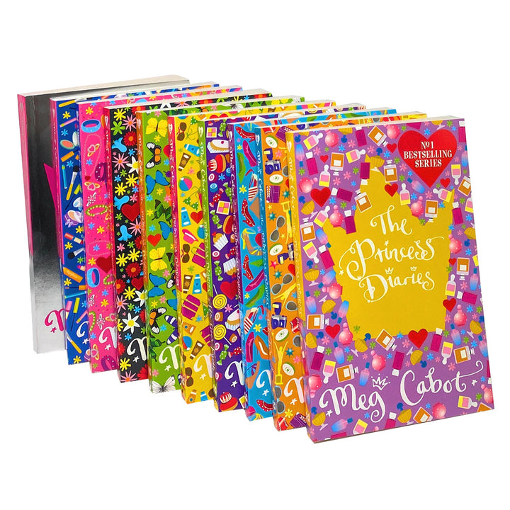 The Princess Diaries 10 Book Collection by Meg Cabot | Teen Fiction Series with Romance, Humor, Friendship & Coming-of-Age Stories for Girls & YA Fans
