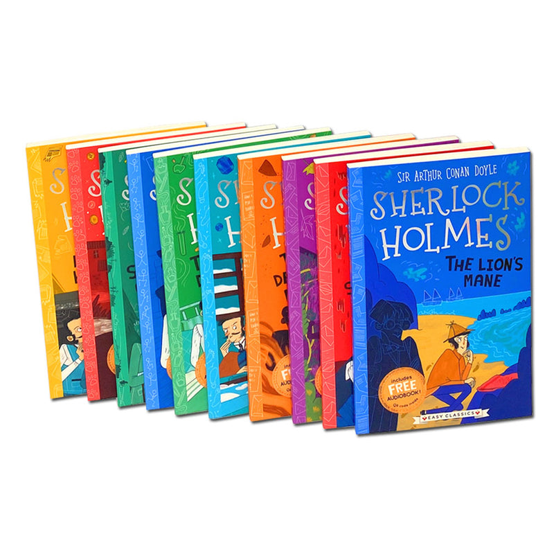 The Sherlock Holmes Children’s Collection :Creatures, Codes and Curious Cases 10 Books (Series 3) by Sir Arthur Conan Doyle