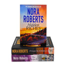 Nora Roberts Collection 3 Books Set The Search, Hidden Riches, Private Scandals