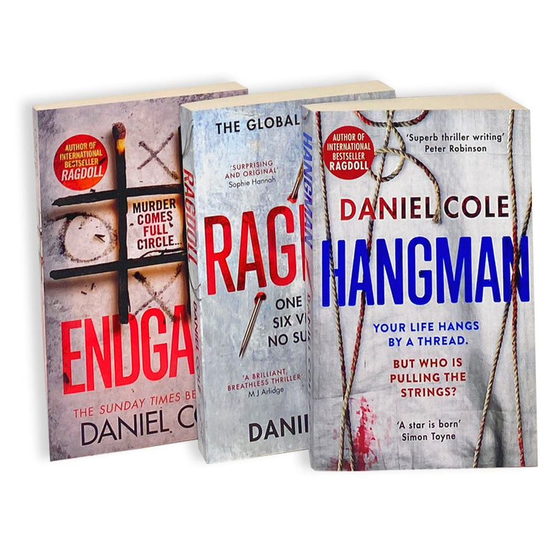 Daniel Cole 3 Books Collection Set (Endgame, Hangman & Ragdoll)