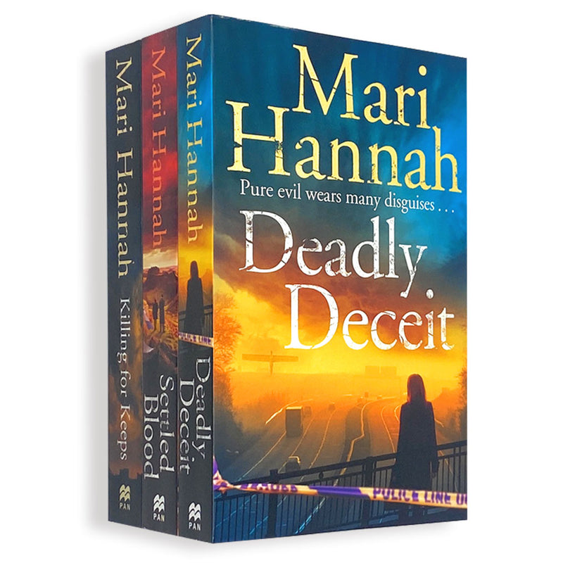 Kate Daniels Series Mari Hannah 3 Books Set Collection Deadly Deceit,Settled