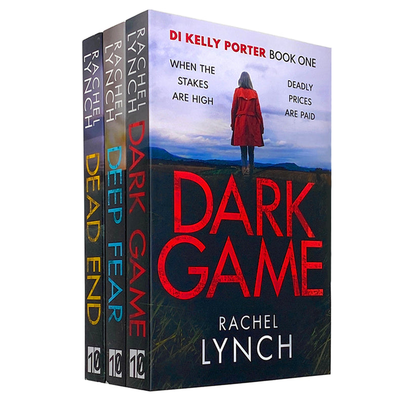 Rachel Lynch Detective Kelly Porter Series 3 Books Collection Set, Dead, End, Fear
