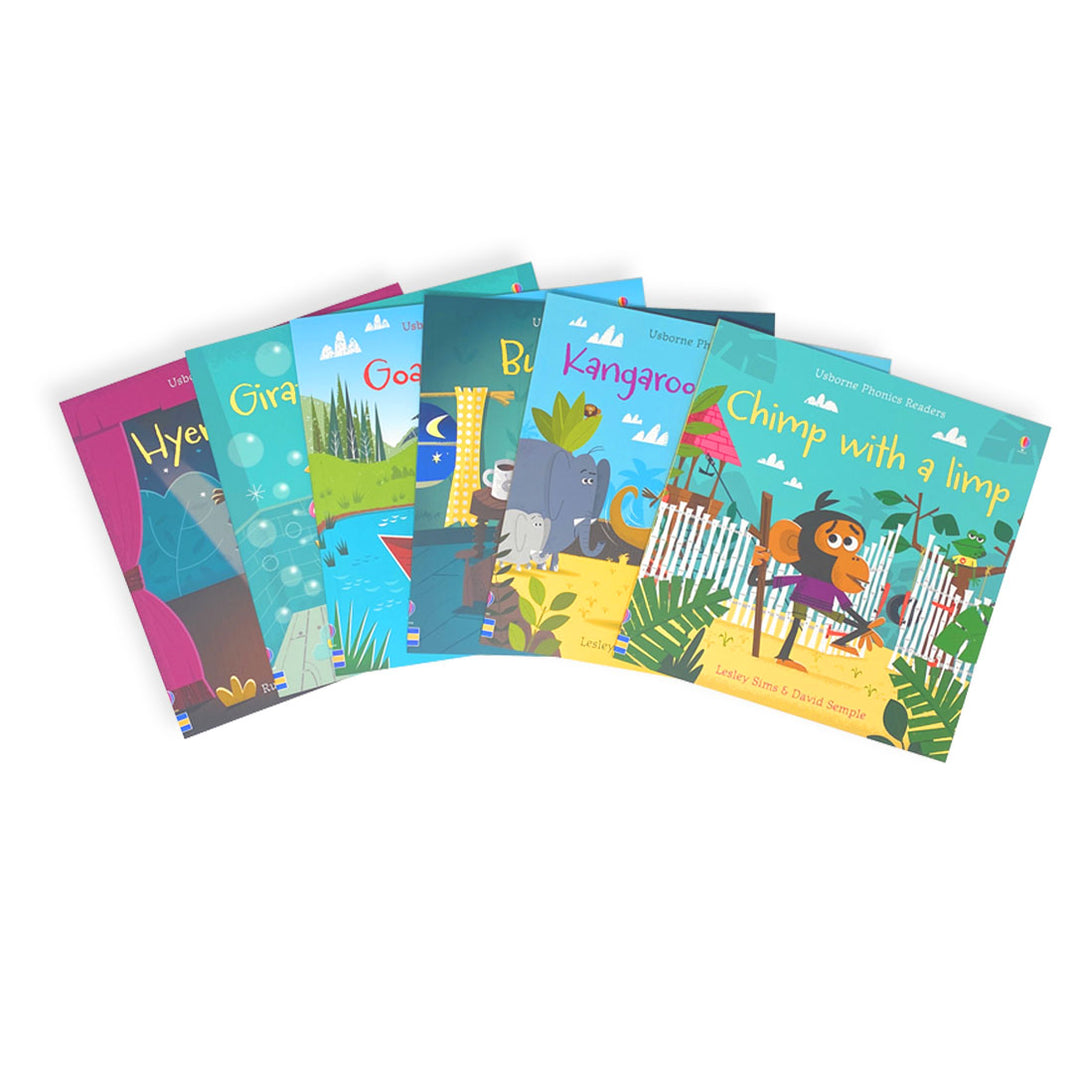 Usborne My First Phonics Reading Library 15 Book Set| Fun & Educational Children's Storybooks for Early Readers,Literacy Skills & Interactive Learning
