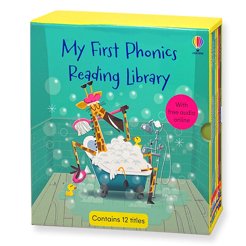 Usborne My First Reading Library 12 Books Collection Box Set With Free Audio Online