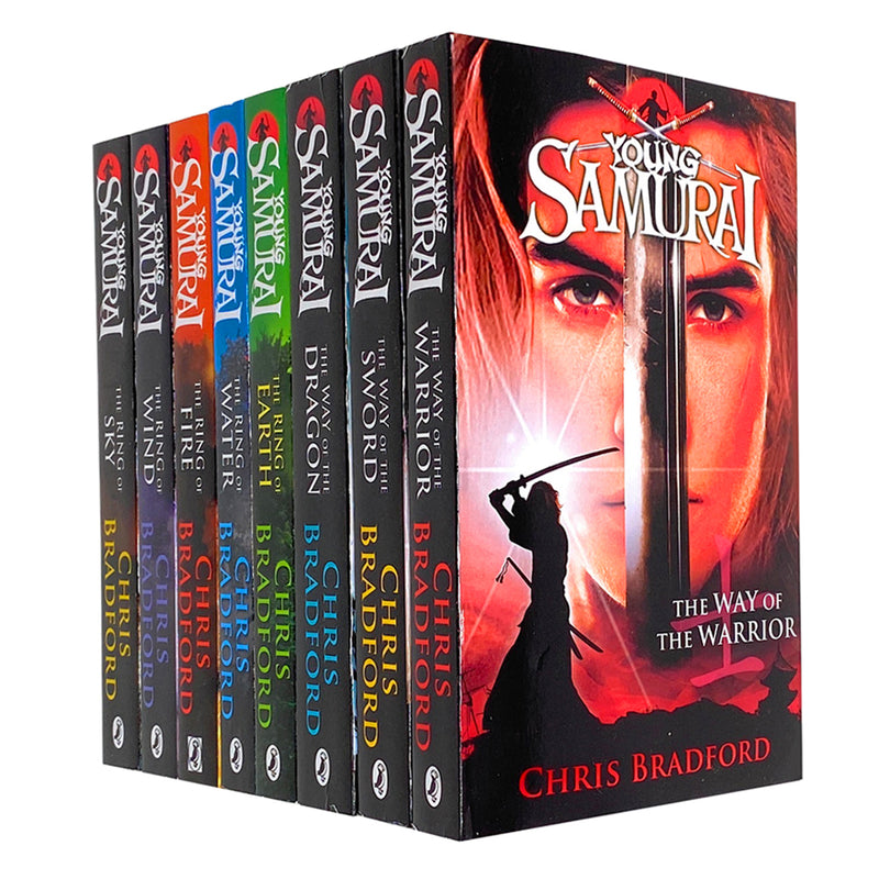 Young Samurai Series Collection Pack 8 Books Set By Chris Bradford