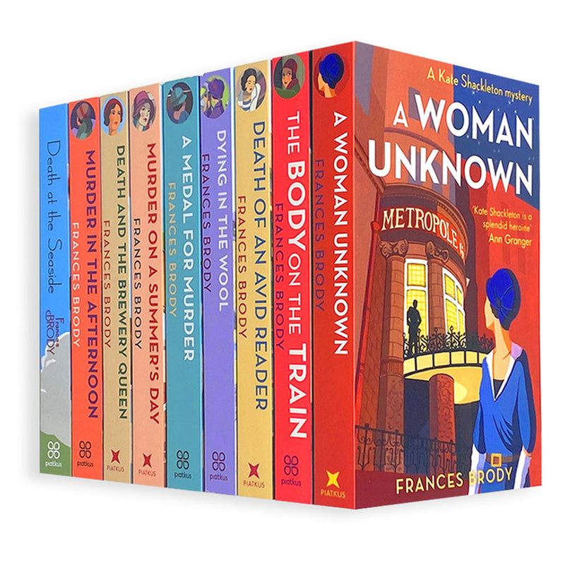 Kate Shackleton Mysteries Series 9 Books Collection Set By Frances Bro ...