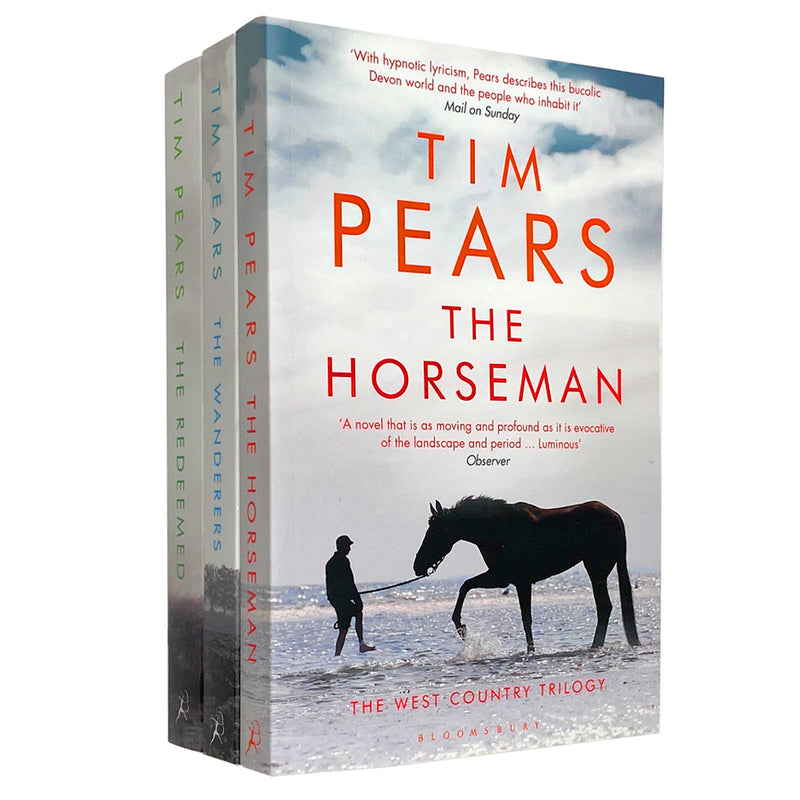 Tim Pears West Country Trilogy 3 Books Collection Set The Horseman, Wanderers & Redeemed