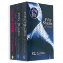 E L James Collection 3 Books Set Fifty Shades of Grey, Fifty Shades Darker, The Mister