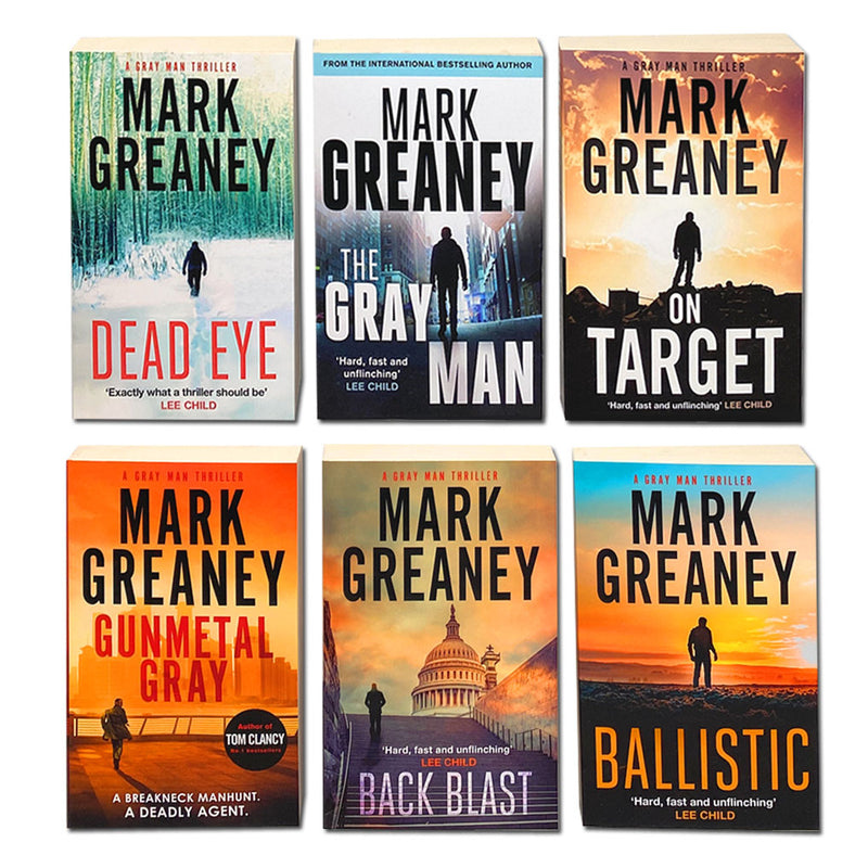 Gray Man Thriller Series 6 books Set Collection By Mark Greaney
