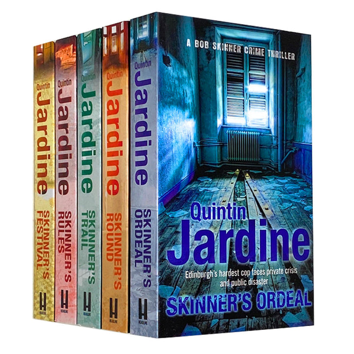 Bob Skinner Series 5 Books Collection Set by Quintin Jardine – Crime Thrillers Fiction Mystery Novels by British Author Scottish Bestseller
