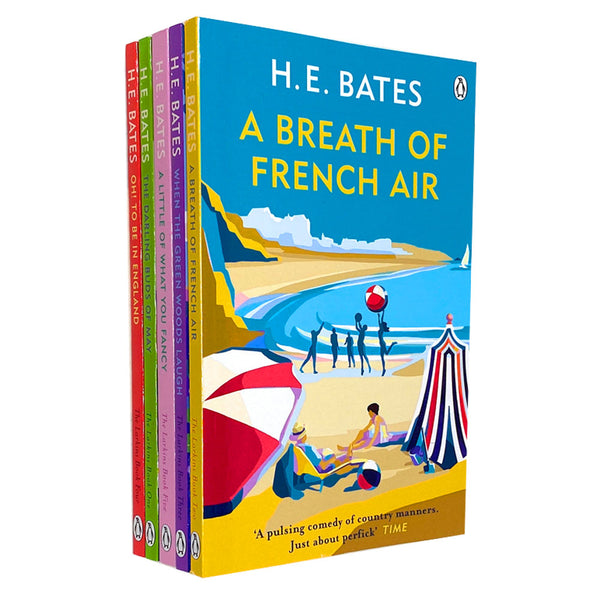 H. E. Bates The Larkin Family Series – 5 Paperback Book Set Collection | Heartwarming English Fiction, Family Saga, Historical Novels & Adventures